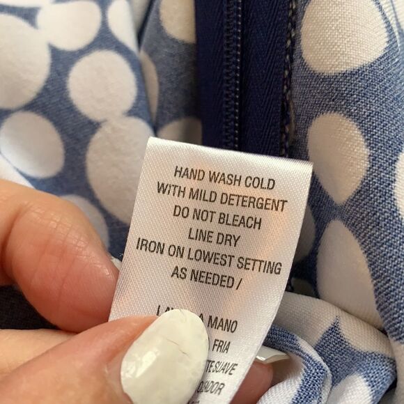 NWT Amanda Lane navy & white shift dress - Picture 9 of 9